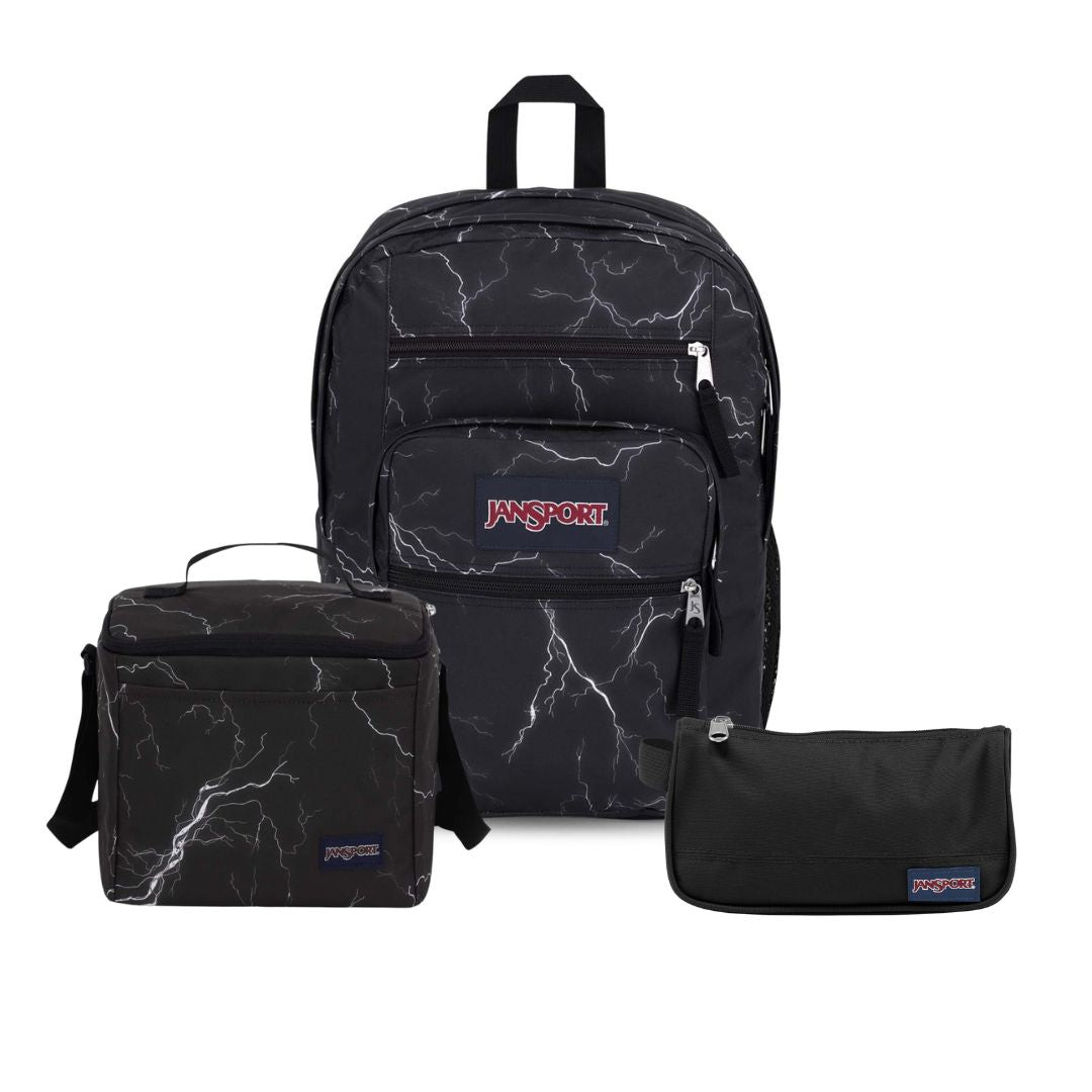 BIG STUDENT ELECTRIC BOLTS BUNDLE - JanSport Colombia - JS0A47JK-GY7-JS0A85O3-GY7-JS00T49B-008