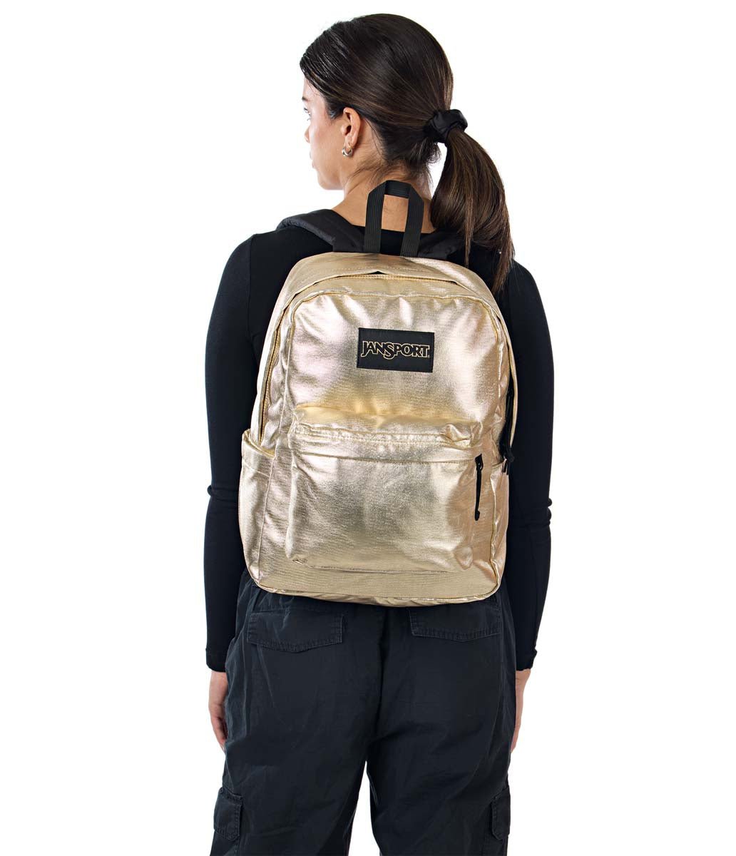 MOCHILA PARA LAPTOP - SUPERBREAK PLUS FX - Mochilas JanSport - JS0A4QUA - LA9#color_surreal-shine-gold