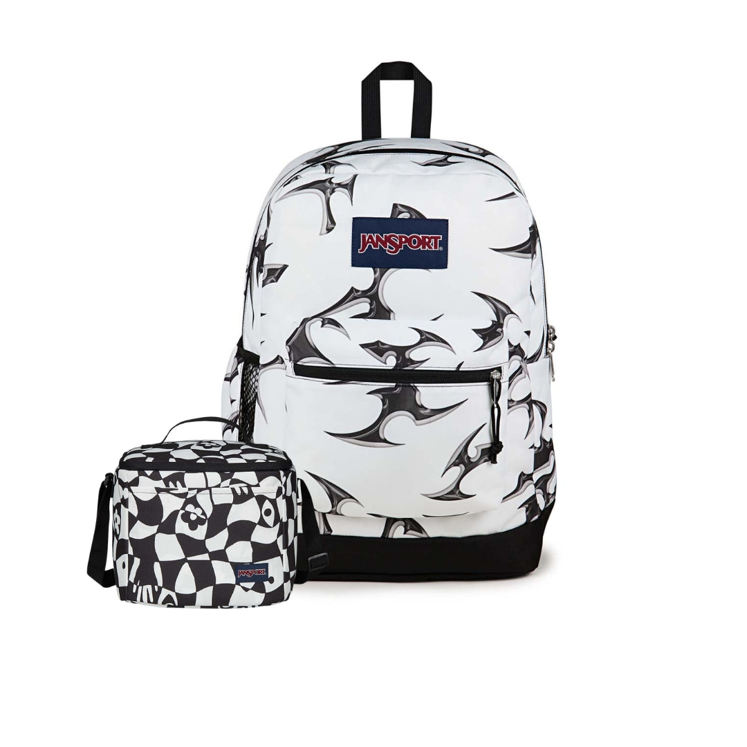 SET CROSS TOWN PLUS CYBER SILVER WHITE/GRAVITY CHECK