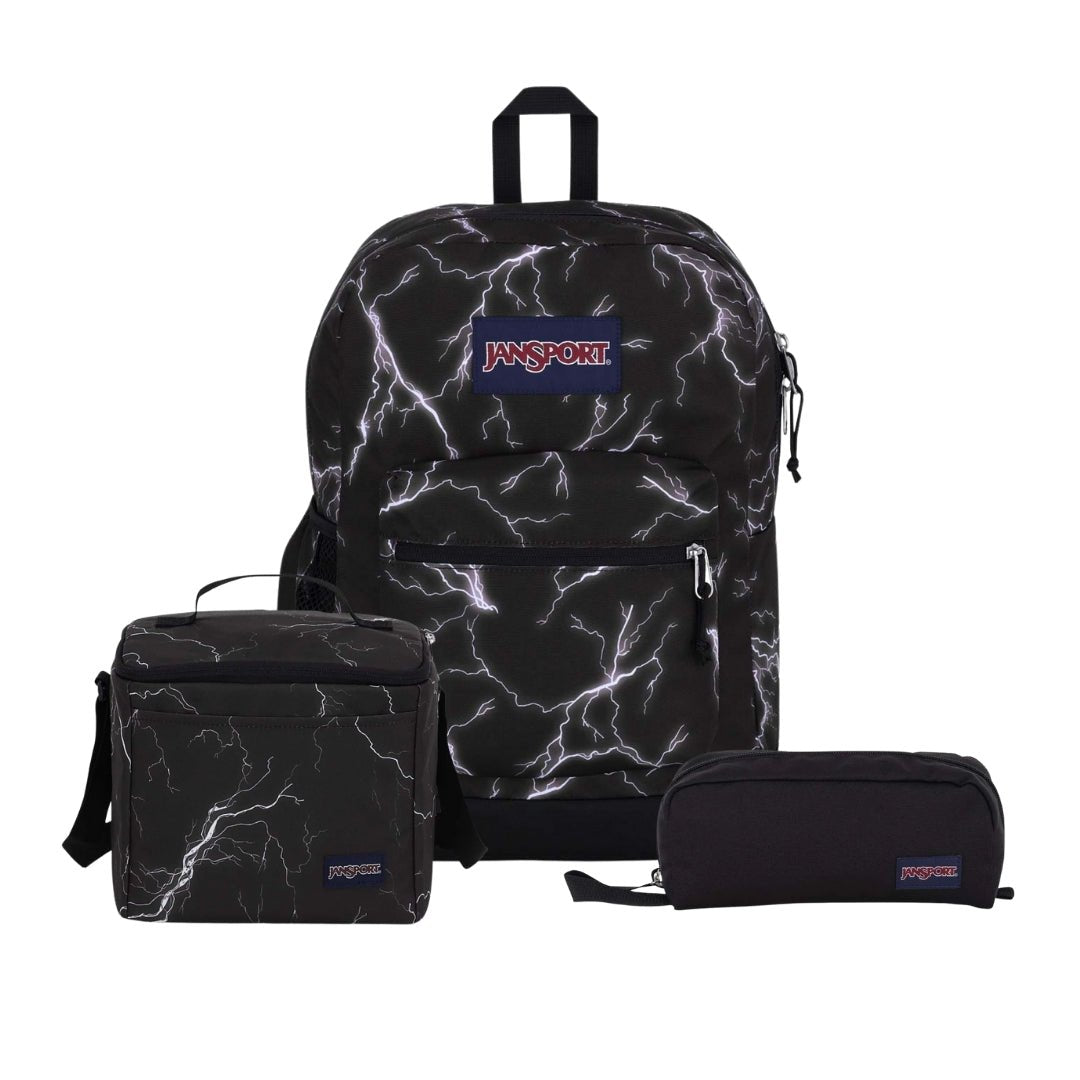 CROSS TOWN PLUS ELECTRIC BOLTS BUNDLE - JanSport Colombia - JS0A85O6-008-JS0A7ZNZ-GY7-JS0A85O3- GY7