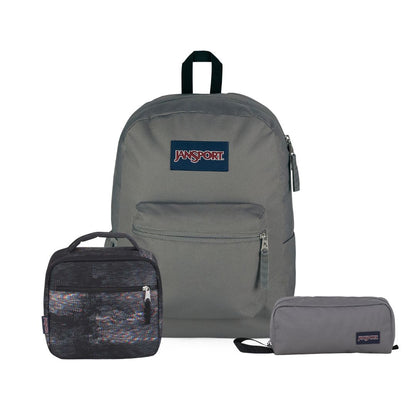CROSS TOWN GRAPHITE GREY BUNDLE - JanSport Colombia - JS0A47LW-7H6-JS0A2WJX-AB6-JS0A85O6-7H6