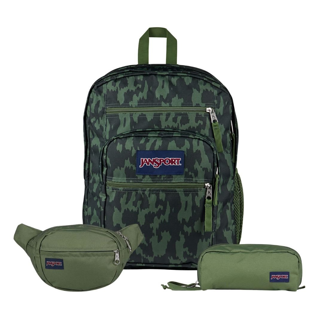 BIG STUDENT CAMO ILLUSION BUNDLE - JanSport Colombia - JS0A47JK-LK9-JS0A85O6-KM1-JS00TAN1-KM1