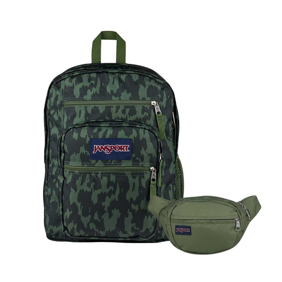 BIG STUDENT CAMO ILLUSION BUNDLE - JanSport Colombia - JS0A47JK-LK9-JS00TAN1-KM1