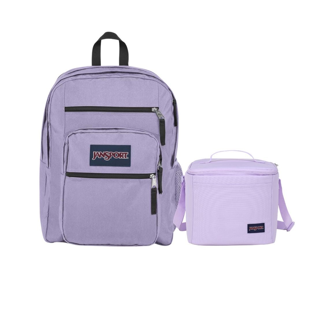 BIG STUNDENT PASTEL LILAC BUNDLE - JanSport Colombia - JS0A47JK-5M9-JS0A85O3-5M9