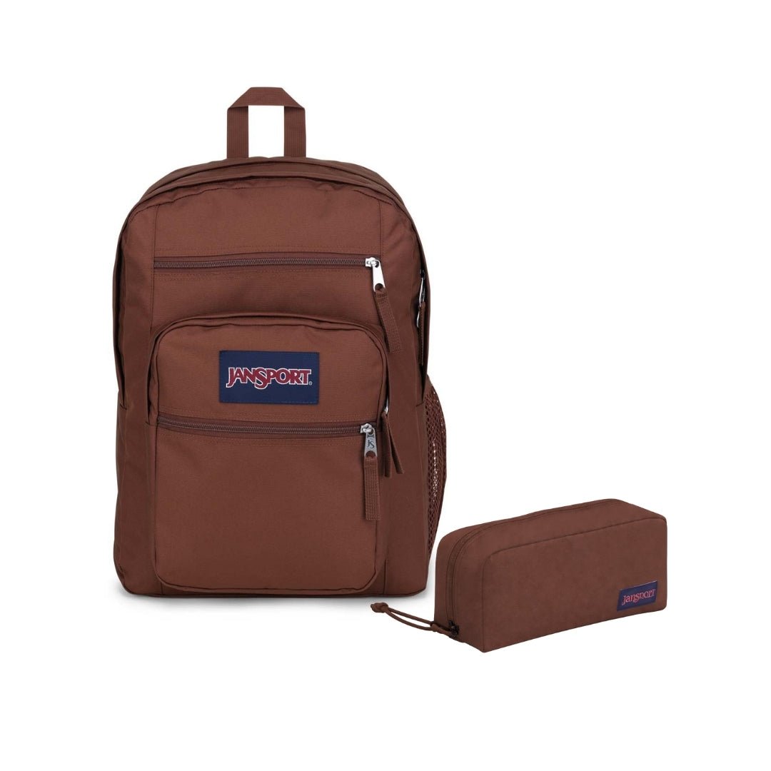 BIG STUDENT BASIC BROWN BUNDLE - JanSport Colombia - JS0A47JK-JS0A85O3-JS0A85O6-GM6