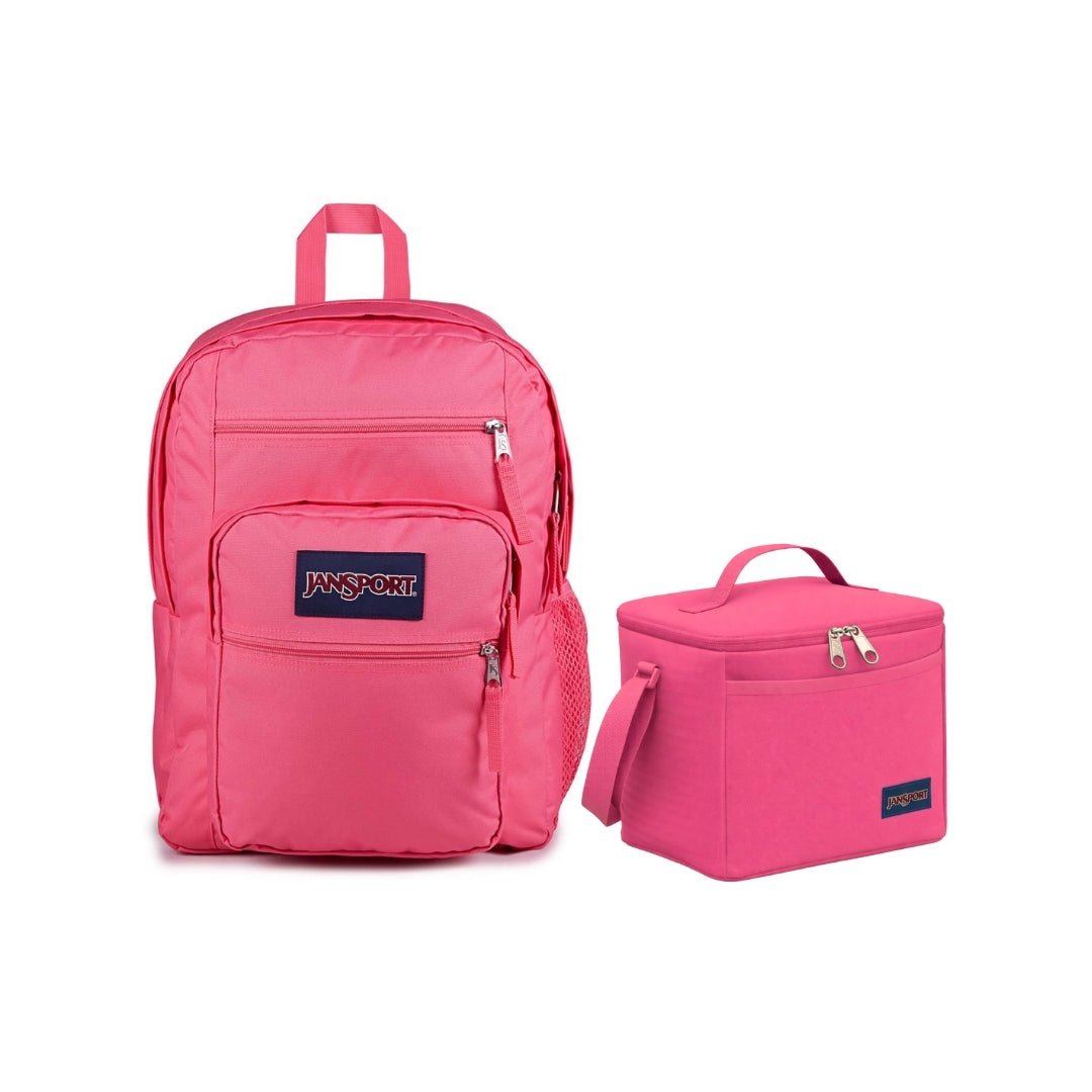 BIG STUDENT POSH PINK BUNDLE - JanSport Colombia - JS0A47JK-JS0A85O3-JS00TAN1-EX3