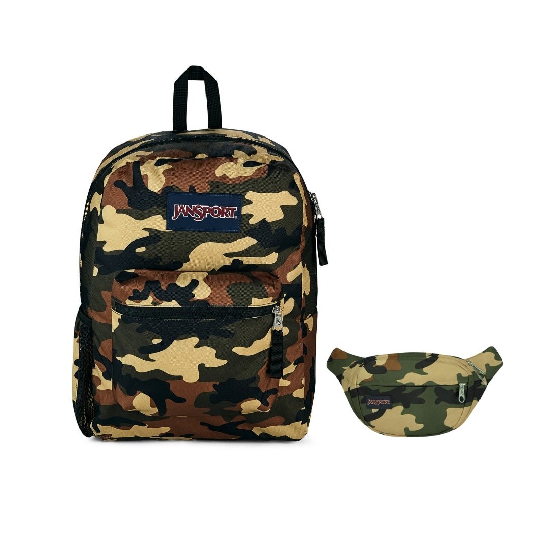 BUCKSHOT CAMO BUNDLE - JanSport Colombia - JS0A47LW-JS0A85O3-JS0A85O6-JS00TAN1-7Z9